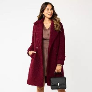 Nine West Boucle Coat